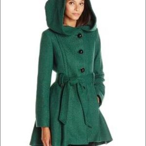 Steve Madden Peplum Coat